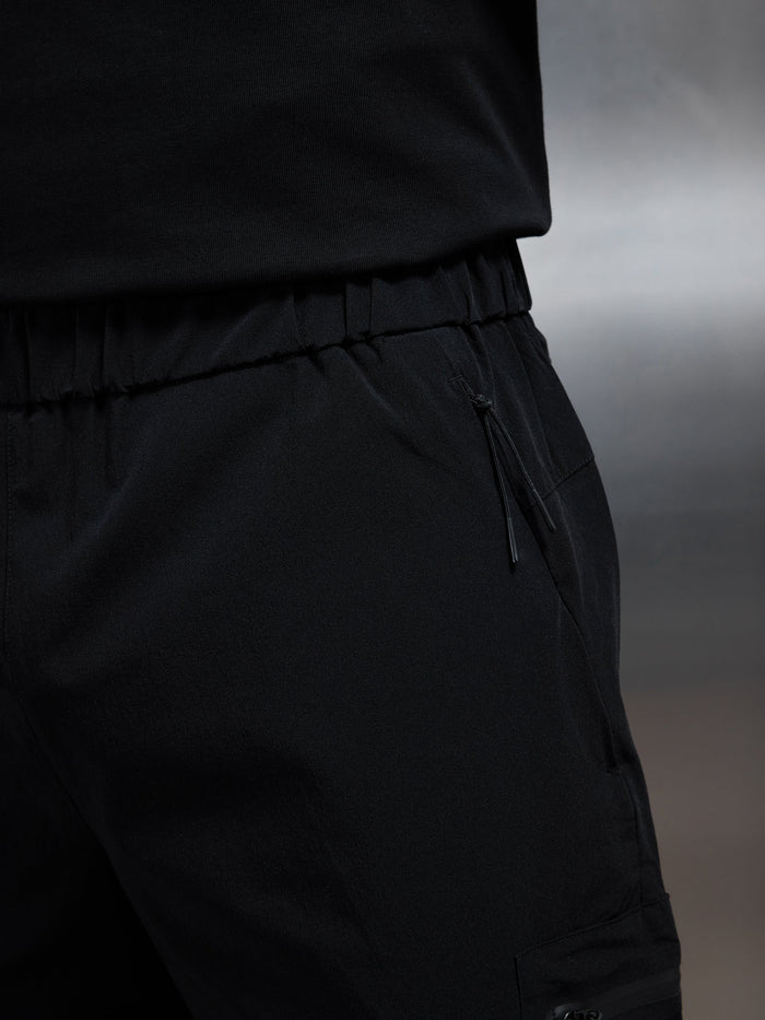 Active Cargo Short in Black