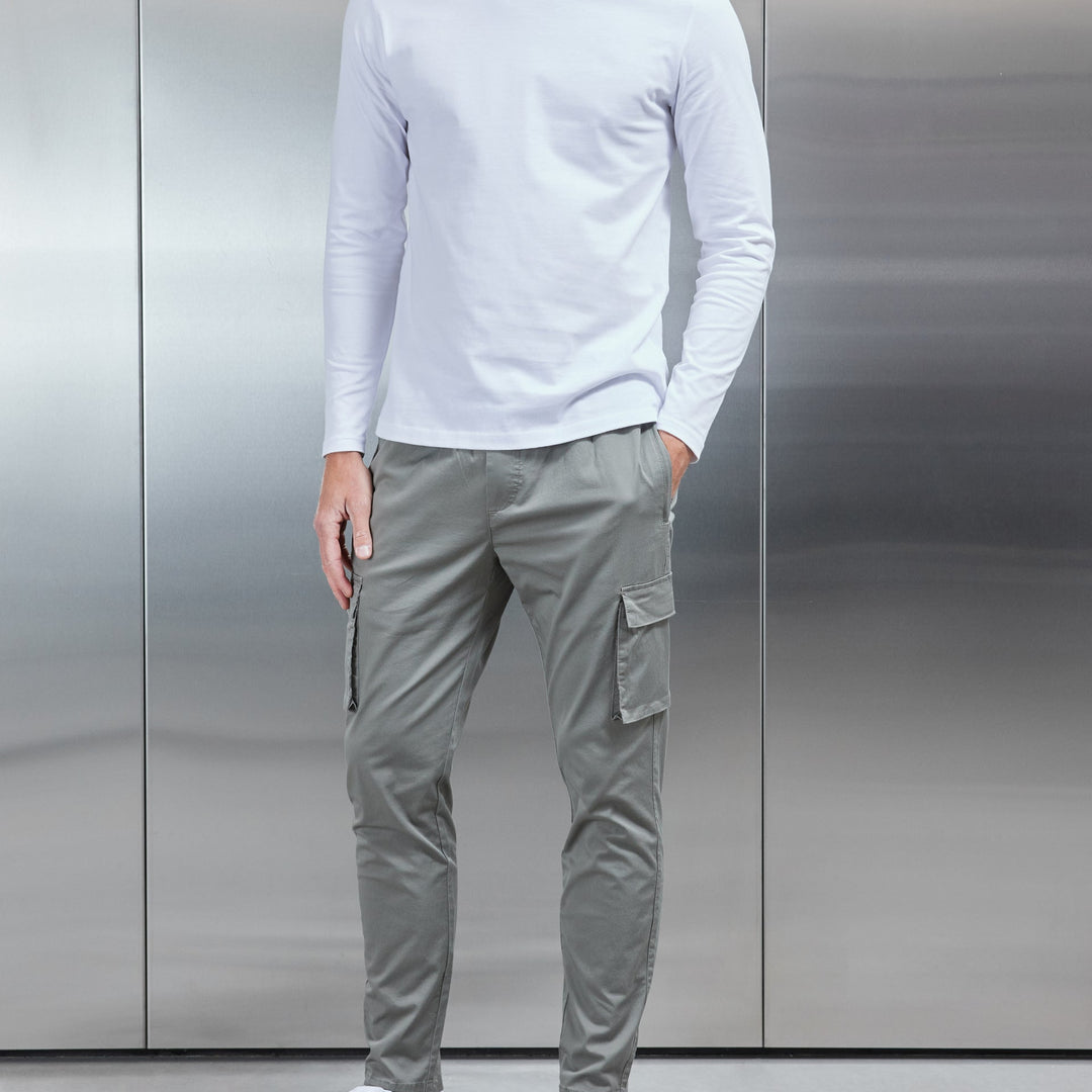 Cotton Cargo Pant in Olive