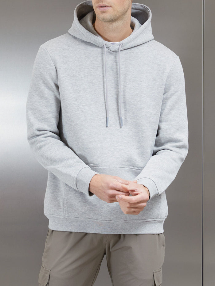 Essential Hoodie in Marl Grey