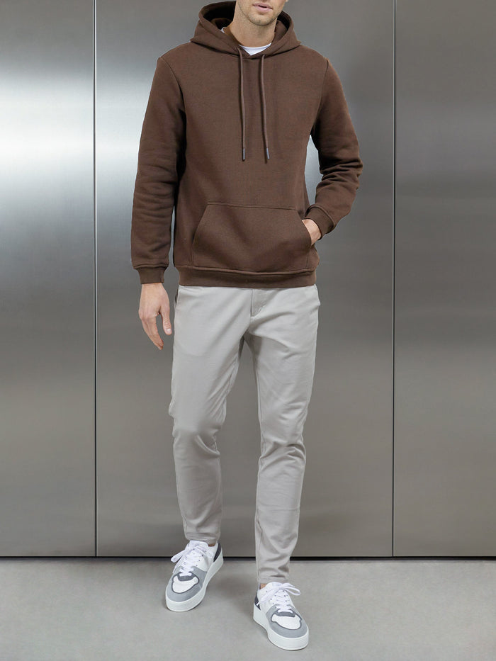 Essential Hoodie in Brown