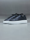 Essential Leather Trainer in Black