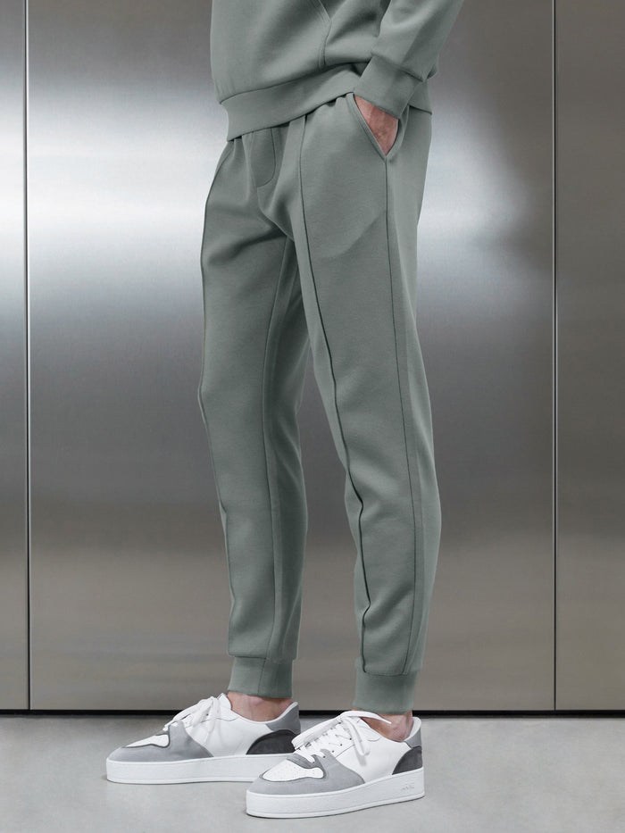 Interlock Jersey Jogger in Sage