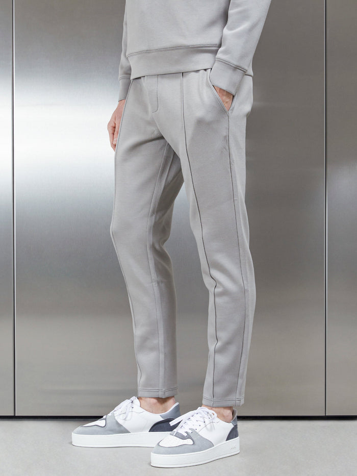 Interlock Neoprene Jogger in Stone