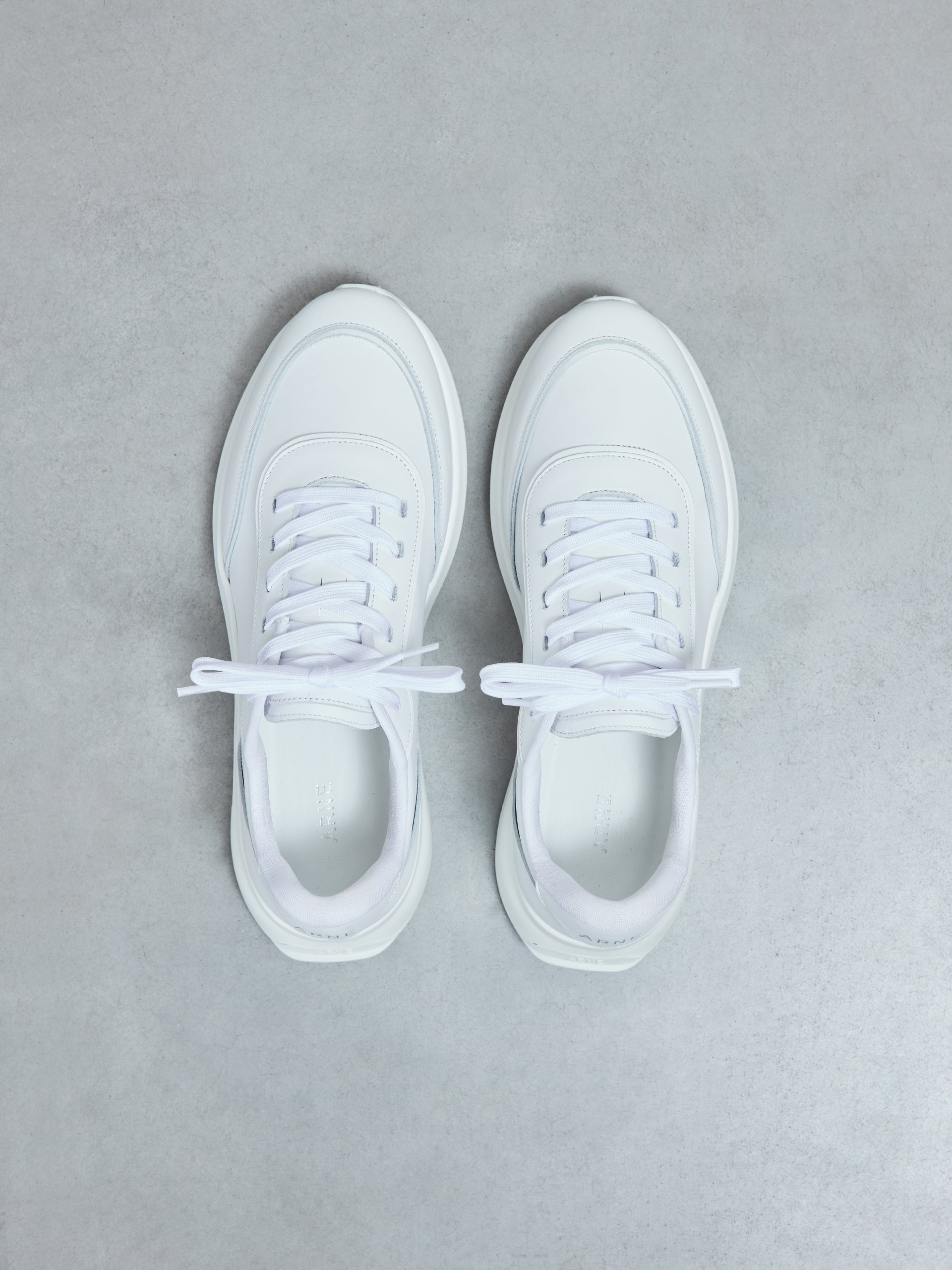 Low Runner in Triple White