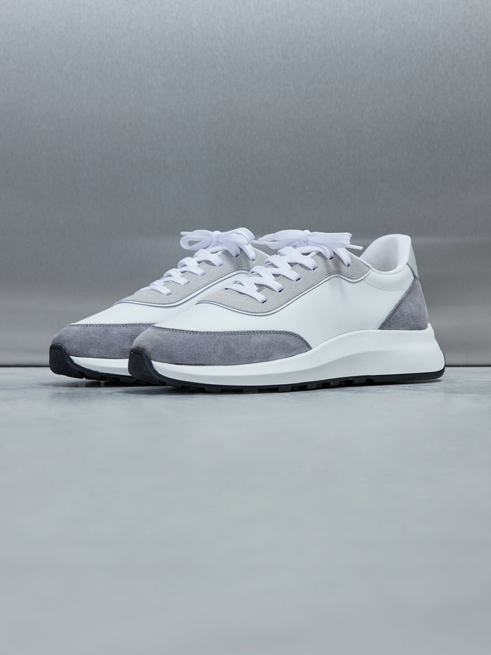 Low Runner in White Stone