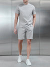 Luxe Essential Short in Marl Grey