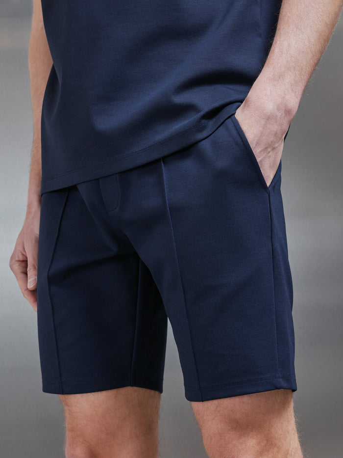 Luxe Essential Short in Navy