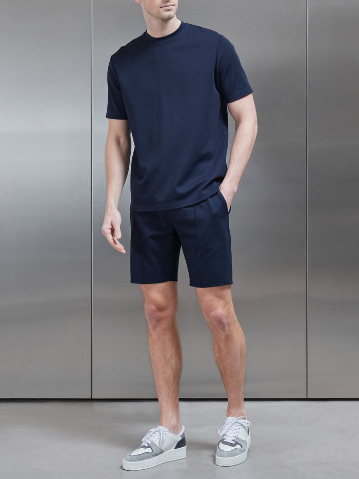 Luxe Essential T-Shirt in Navy