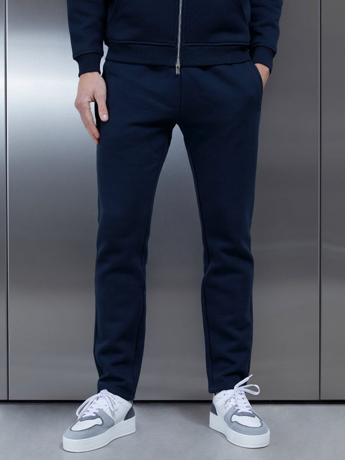 Relaxed Tapered Leg Jogger in Navy