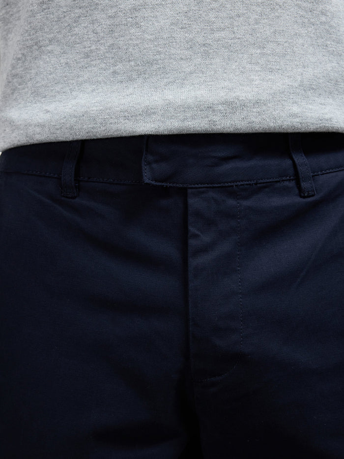 Relaxed Fit Chino Trouser in Navy