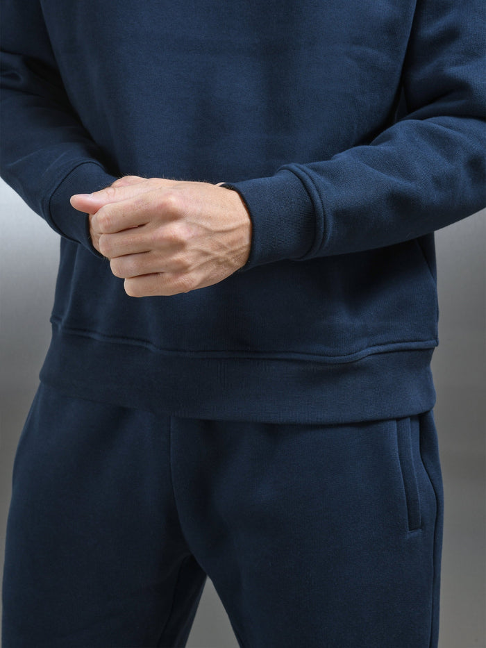 Relaxed Fit Sweatshirt in Navy