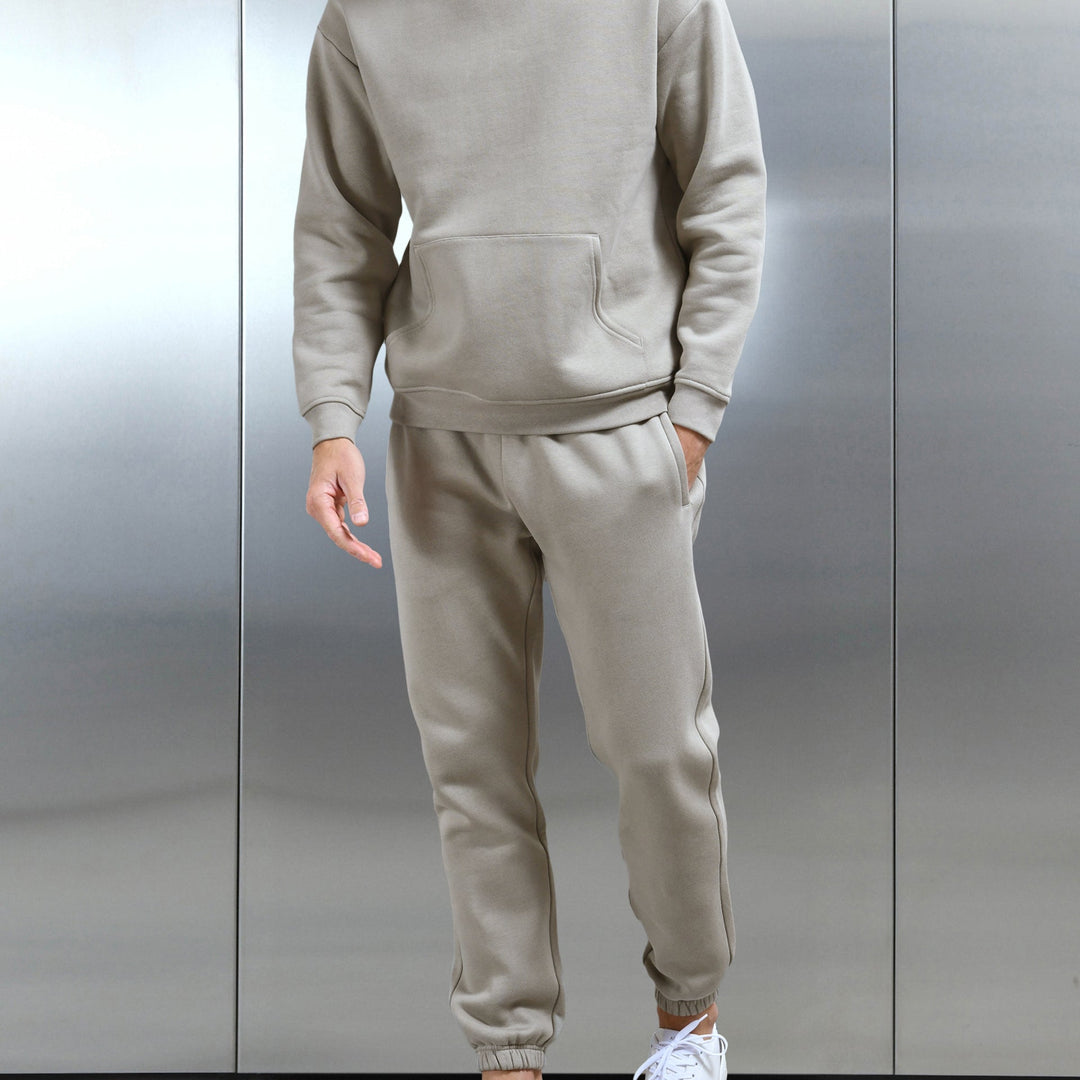 Relaxed Fit Jogger in Stone