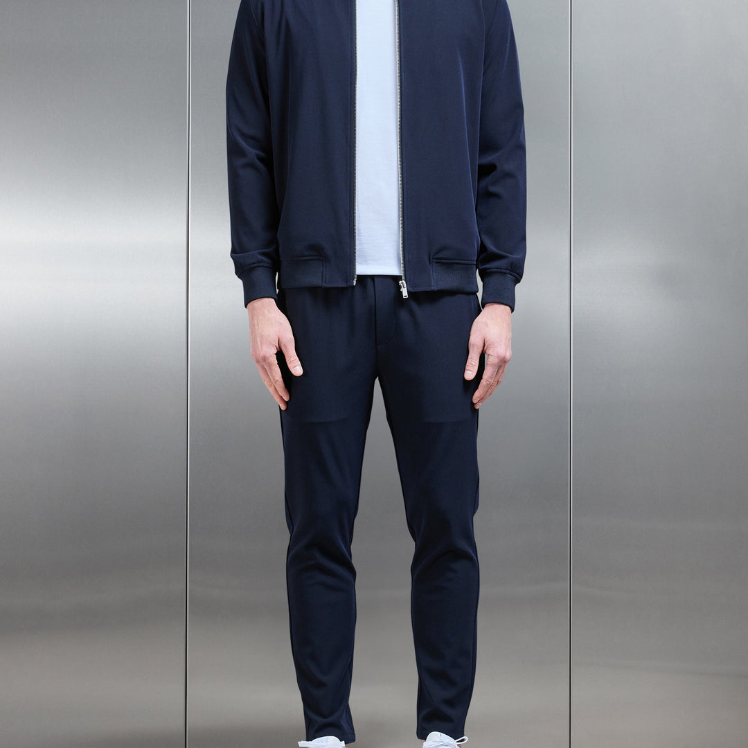 Smart Bomber Jacket in Navy