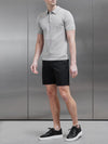 Short Length Tailored Chino Short in Black