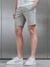 Short Length Tailored Chino Short in Stone