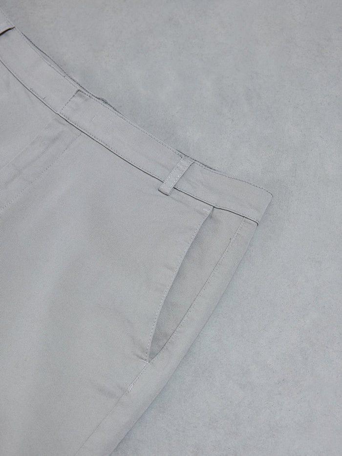 Tailored Chino Short in Stone