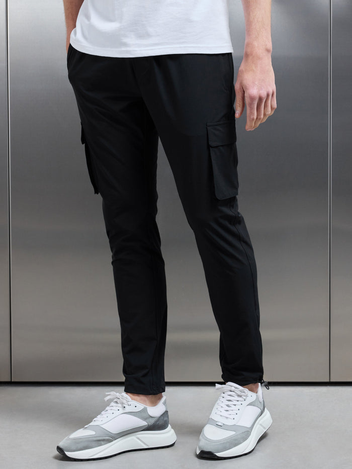 Utility Cargo Pant in Black