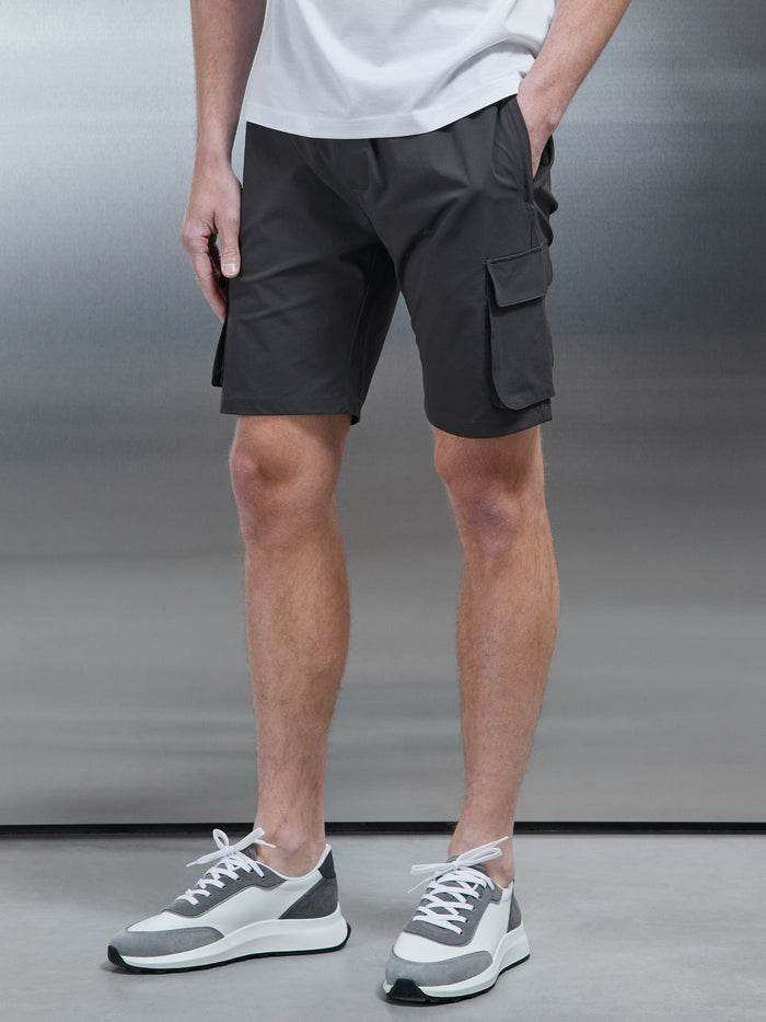 Utility Cargo Short in Grey